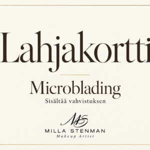 Microblading (sis. vahvistus)