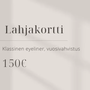 Klassinen Eyeliner vuosivahvistus