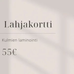 Kulmien laminointi